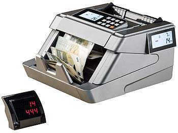 General Office Banknoten-Zählmaschine für alle Währungen, 1.000 Scheine/Minute
