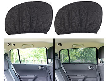 ausziehbar 45 cm UV-Schutz Genlesh Sonnenschutz für Autofenster faltbar 