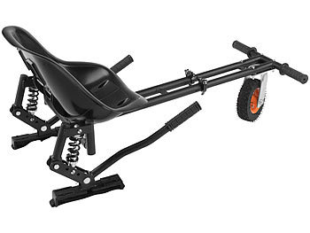Speeron Nachrüst-Kart-Sitz mit Federung für Elektro-Scooter (10"), bis 120 kg