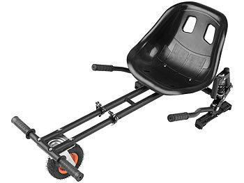 Speeron 2in1-Elektro-Scooter & Kart mit Federung, 600 W, bis 120 kg