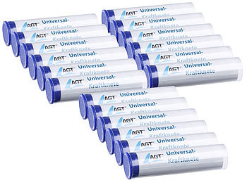 6er-Pack Universal-Kraftknete: 2-Komponenten-Kleber aus Epoxidharz / Kleber