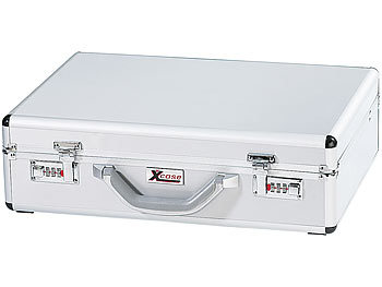 Xcase Aluminium Notebook-Koffer "Design Case" bis 17"