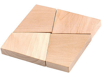 Playtastic Geduldspiel "Das magische Quadrat" aus Holz