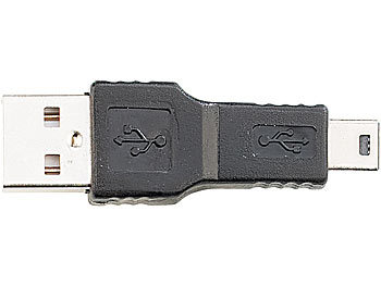 USB-Adapter-Stick A-Stecker/Mini 5-Pin