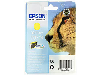 Epson Original Tintenpatrone T07144010, yellow