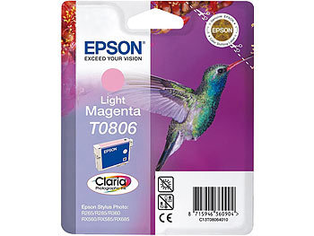 Druckerpatronen, Epson: Epson Original Tintenpatrone T08064010, light magenta