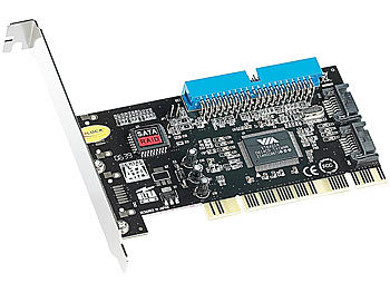 Delock PCI Controller Karte 2x SATA & 1x IDE (RAID)