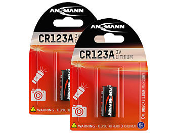 Batterien CR 123a