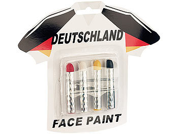 PEARL Exklusives PEARL Fan-Set "Deutschland", 8-teilig