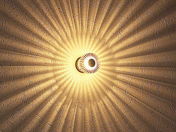 Britesta Wand-/ Effektleuchte Sunbeam für innen und außen, 230V