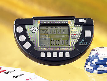 MGT Poker LCD-Spielkonsole "Texas Hold'em"