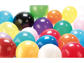 6er Pack mehrfarbig EDUPLAY 130052-X6 Tier-Luftballon wieder aufblasbar 