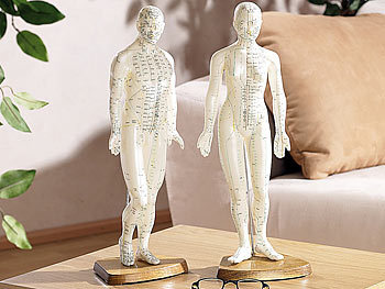 Acupuncture Models: newgen medicals Akupunktur-Figuren 2er-Set (Mann/Frau)