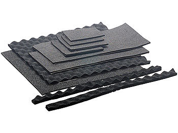 Mod-it Geräusch-Dämmungsmatten-Set "Noise Buster" 10-teilig 