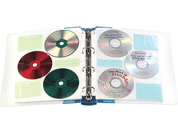 General Office DVD/CD Archiv Ordner incl. 15 Einlagen