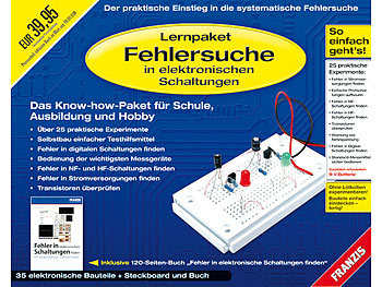 FRANZIS Lernpaket Fehlersuche in elektronischen Schaltungen
