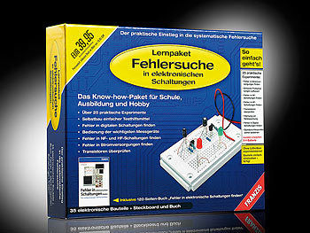 FRANZIS Lernpaket Fehlersuche in elektronischen Schaltungen