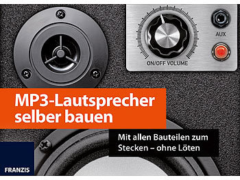 FRANZIS Elektronik-Bausatz "MP3-Lautsprecher selber bauen"