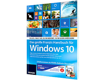 FRANZIS Großes Handbuch für Windows 10 + Paragon Suite & OneClick Wipe