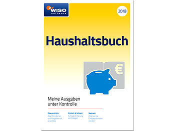 Buchhaltungsprogramm: WISO Haushaltsbuch 2018