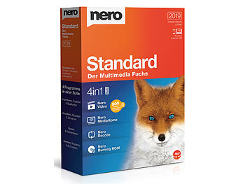 Nero Standard 2019 - Der Multimedia-Fuchs