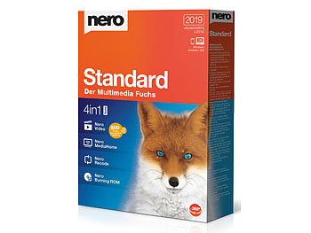 Nero Standard 2019 - Der Multimedia-Fuchs