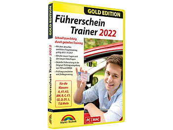 Führerschein Software: MUT Führerschein-Trainer 2022 - Gold Edition