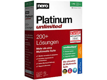 Brennsoftware: Nero Platinum Unlimited