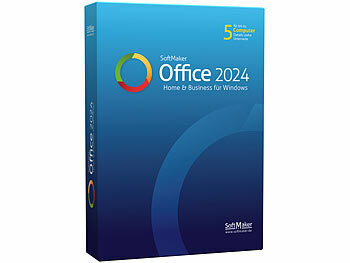 Office Paket: SoftMaker Office 2024 Home & Business für Windows (Lizenz für 5 Privat-PCs)