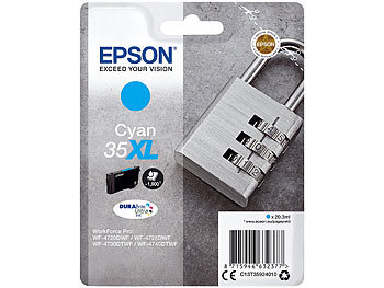 Epson Original-Tintenpatrone T3592/35XL für Epson-Drucker, cyan