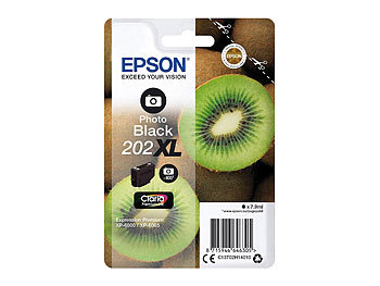 Expression Premium XP 6100, Epson: Epson Original-Tintenpatrone T02H1 / 202XL, photo-schwarz