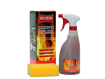 Ballistol Kamofix, Reiniger für Ofen, Kamin und Grill, 600 ml