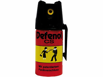 Spray zur Verteidigung: Ballistol Defenol CS-Verteidigungsspray, Tränengas, 40 ml