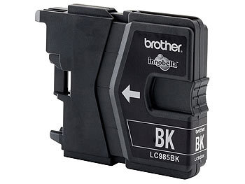 Original-Brother-Patrone: Brother Original Tintenpatrone LC-985BK, black