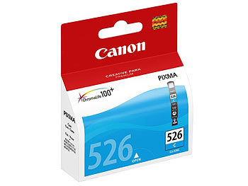 Original-Tinte, Canon: CANON Original Tintenpatrone CLI-526C, cyan