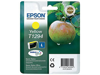 Original Tintenpatrone T1294, yellow L / Epson Stylus Sx435w