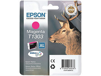 Epson Original Tintenpatrone T1303, magenta XL