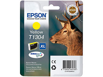 Epson Original Tintenpatrone T1304, yellow XL