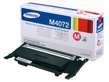 Laser Printer-Cassette: Samsung Original Tonerkartusche CLT-M4072S, magenta