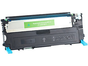 Tonerkartuschen: iColor recycled Toner für Samsung CLP-320, cyan