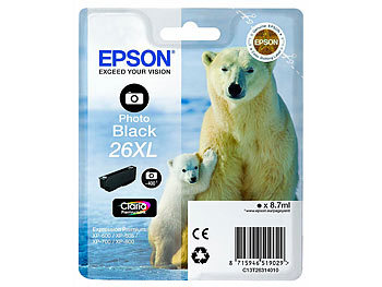 Druckerpatronen, Epson: Epson Original Tintenpatrone T2631, photo-black XL