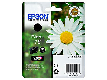 Epson Original Tintenpatrone T1801, black