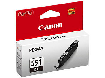 Pixma IP 7250, Canon: CANON Original Tintenpatrone CLI-551BK, black
