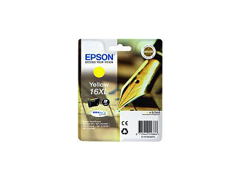 Epson Original Tintenpatrone T1634, yellow XL