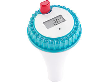 Badethermometer: infactory Wassertemperatur-Sensor für PT-300
