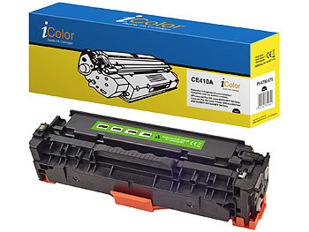 Laserjet Pro 400 Color M 451 Nw, HP: iColor Kompatibler HP CE410A / 305A Toner, black