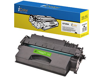 Patronen Laserdrucker: iColor HP LaserJet Pro 400 M 401d/dn/dne Toner black- Kompatibel XL