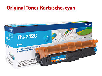 Original-Brother-Toner: Brother Original Toner-Kartusche TN-242C, cyan
