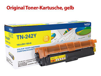 Brother Original Toner-Kartusche TN-242Y, gelb