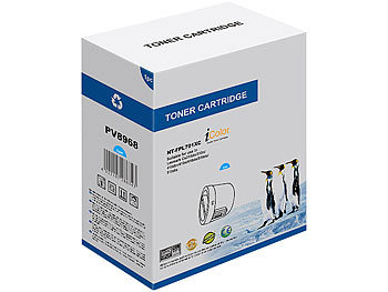 iColor Kompatibler Toner für Lexmark 70C2HC0, cyan